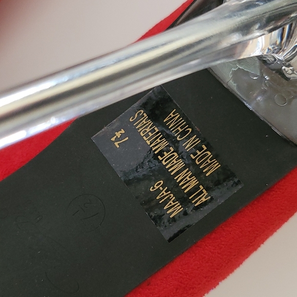 Red Crystal "Sexy Girl" High Heels 👠 - Picture 15 of 16